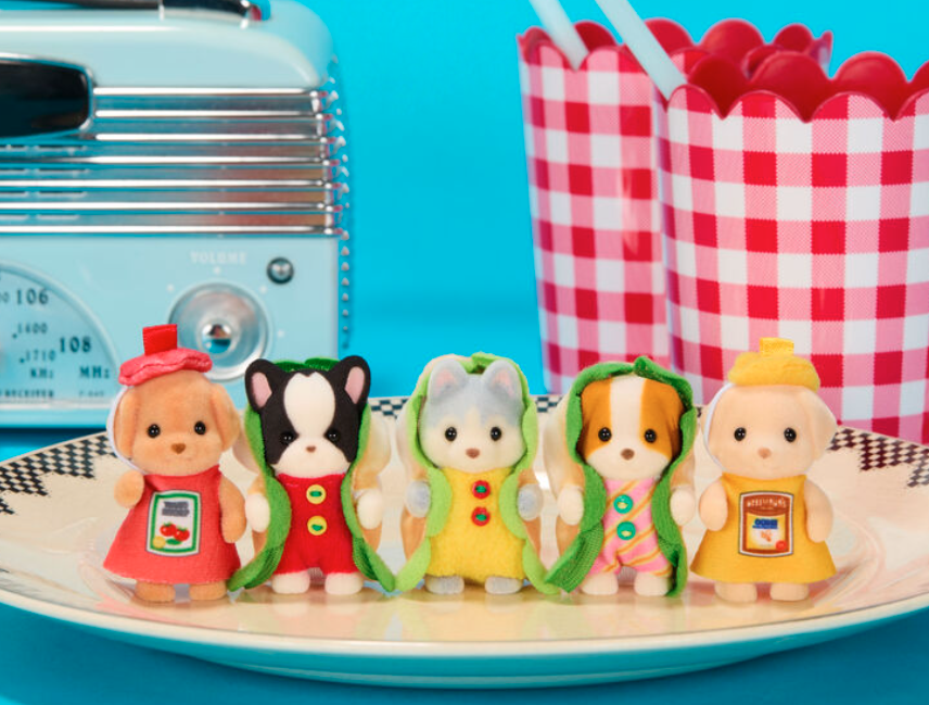 Conjunto Sylvanian para bebé - Hot Dog