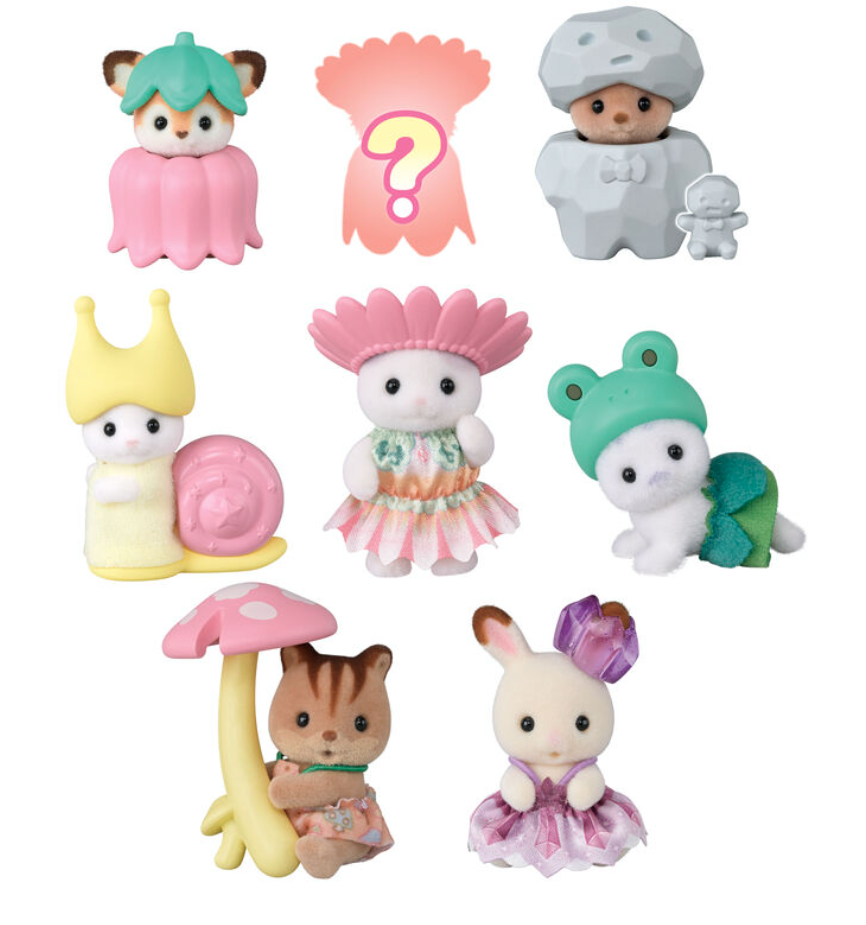 Sobre sorpresa sylvanian serie Amigos del Bosque de Hadas - Piedrin