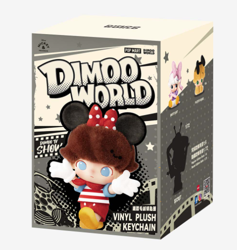 Blind Box DIMOO WORLD × DISNEY Series - Caja cerrada sorpresa - Llavero Original
