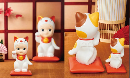 Sonny Angel Trofeo de coleccionista Gato de la suerte