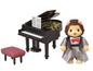 Set Sylvanian León Conjunto de piano