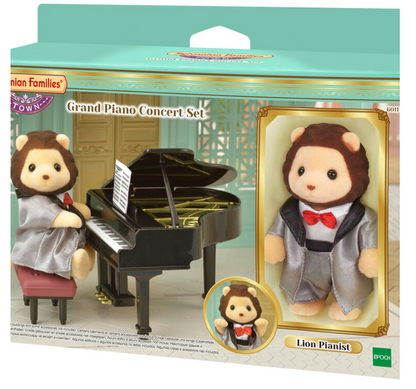 Set Sylvanian León Conjunto de piano
