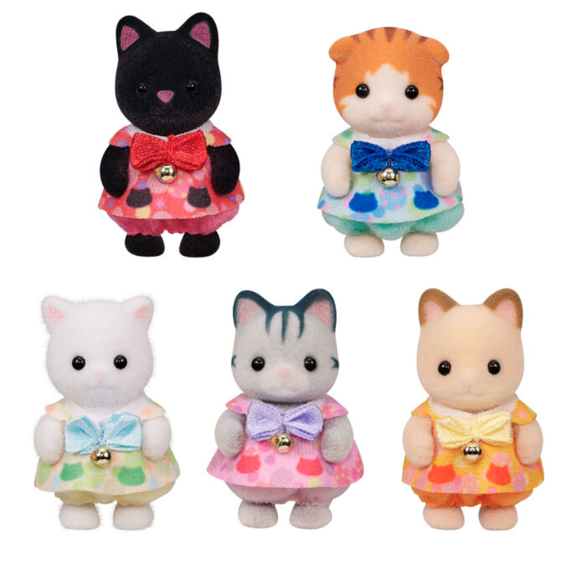 Set Fiesta Sylvanian Gatitos