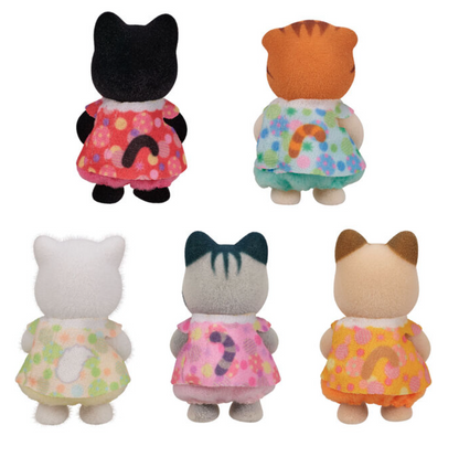 Set Fiesta Sylvanian Gatitos