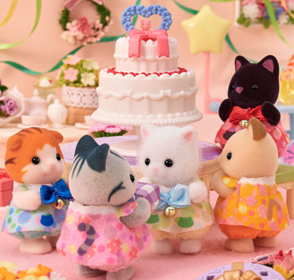 Set Fiesta Sylvanian Gatitos