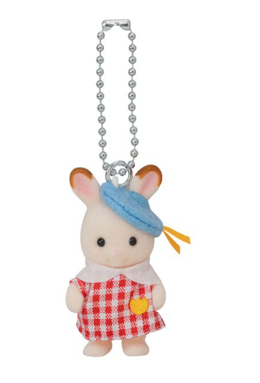 Llavero Sylvanian conejo de chocolate