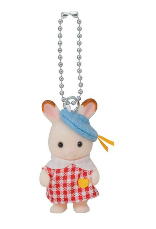 Llavero Sylvanian conejo de chocolate