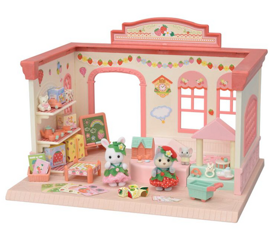 Set Sylvanian Habitación infantil de fresas