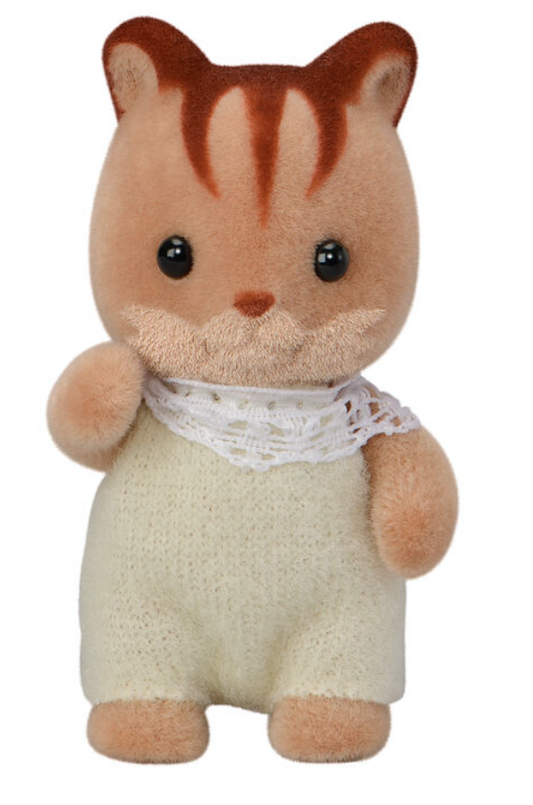 Ardilla Sylvanian bebé de nuez