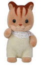 Ardilla Sylvanian bebé de nuez
