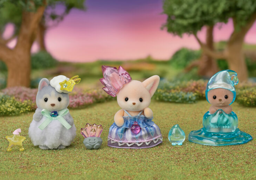 Set sylvanian misterio en el bosque de hadas
