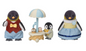 Familia Sylvanian de pingüinos