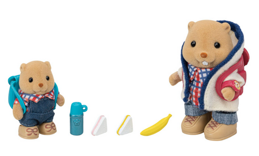 Conjunto de senderismo Hermanos Castor sylvanian