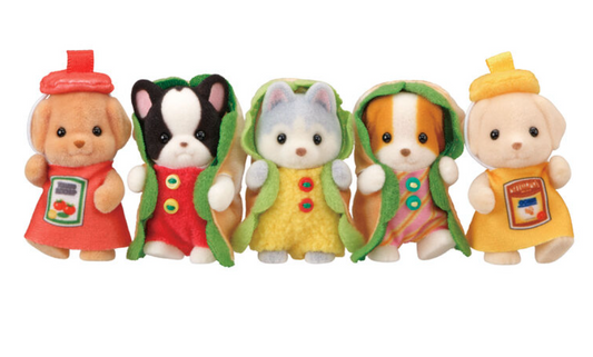 Conjunto Sylvanian  para bebé - Hot Dog