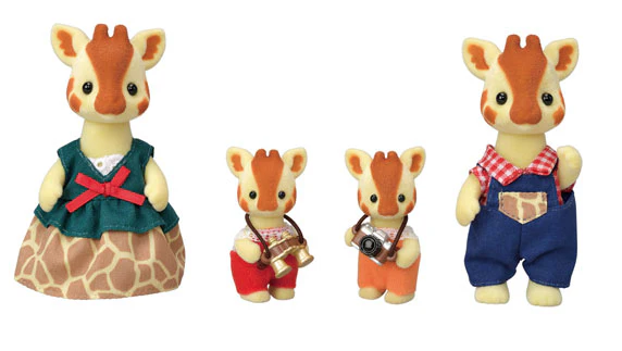 Familia Sylvanian Jirafas