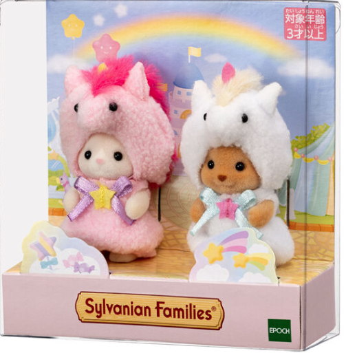 Conjunto de pareja de bebé Unicornio