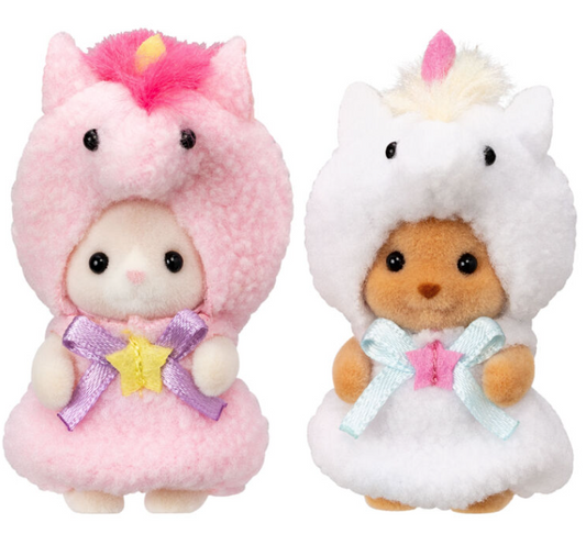Conjunto de pareja de bebé Unicornio