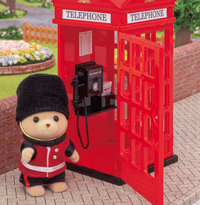 Caseta telefónica sylvanian  guardia ingles.