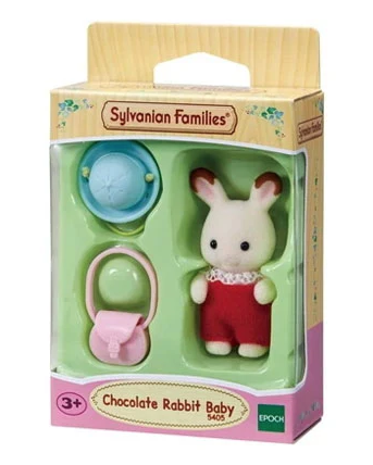 Sylvanian Conejo Chocolate con mochila
