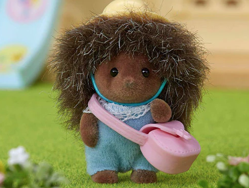 Kinder Erizo con mochila Sylvanian