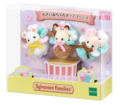 Set trio palomitas sylvanian