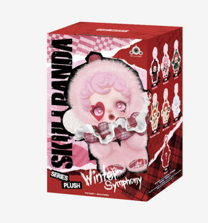SKULLPANDA Winter Symphony - Llavero Original Pop Mart