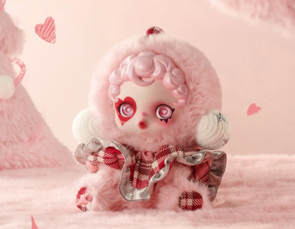 SKULLPANDA Winter Symphony - Llavero Original Pop Mart